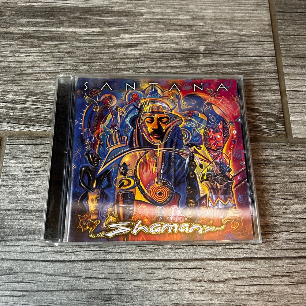 Santana Shaman CD Album 2002 Rock Latin‎ Pop Featuring Wyclef Jean